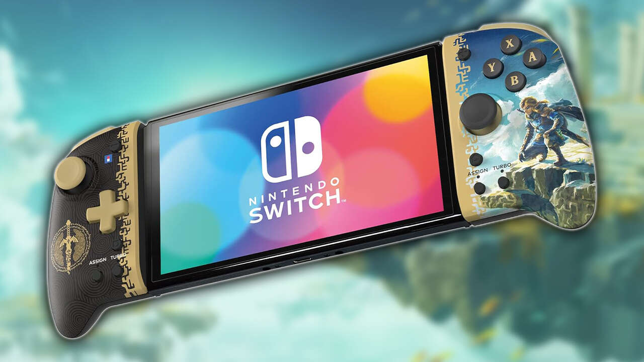 Zelda-Themed Nintendo Switch Handheld Controller Drops To Lowest Price At Amazon