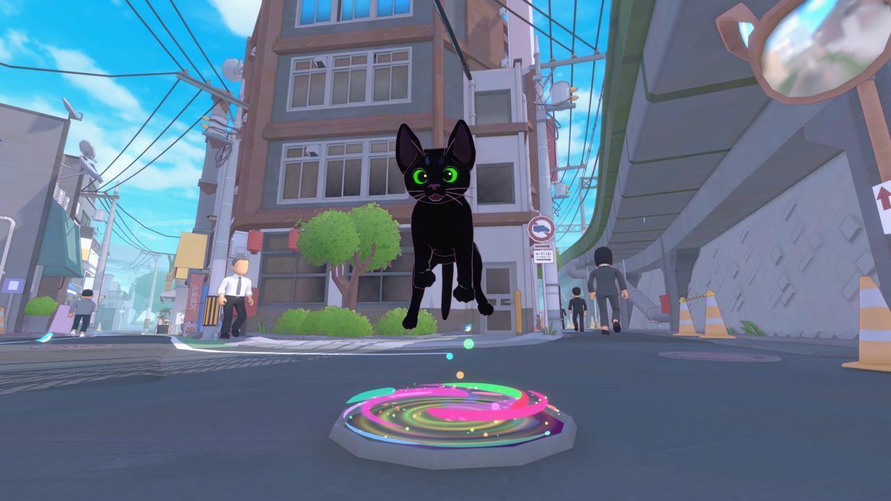 The black cat from Little Kitty, Big City