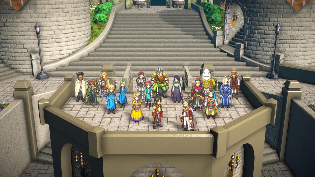 Eiyuden Chronicle: Hundred Heroes - Recruiting Leene and saving Perrielle